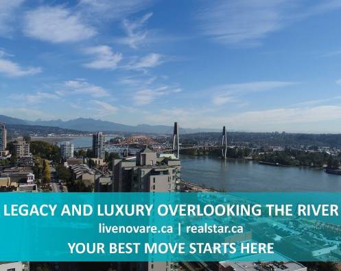 Modern 2 bedroom 1 bath apartment in New Westminster!
