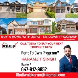 Buy Home with Zero Down or Rent To Own Program