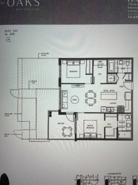Brand New 2 bed+den 2 bath near Burquitlam Station for Rent!