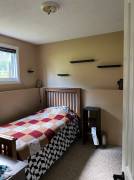 Room for rent in family home.
